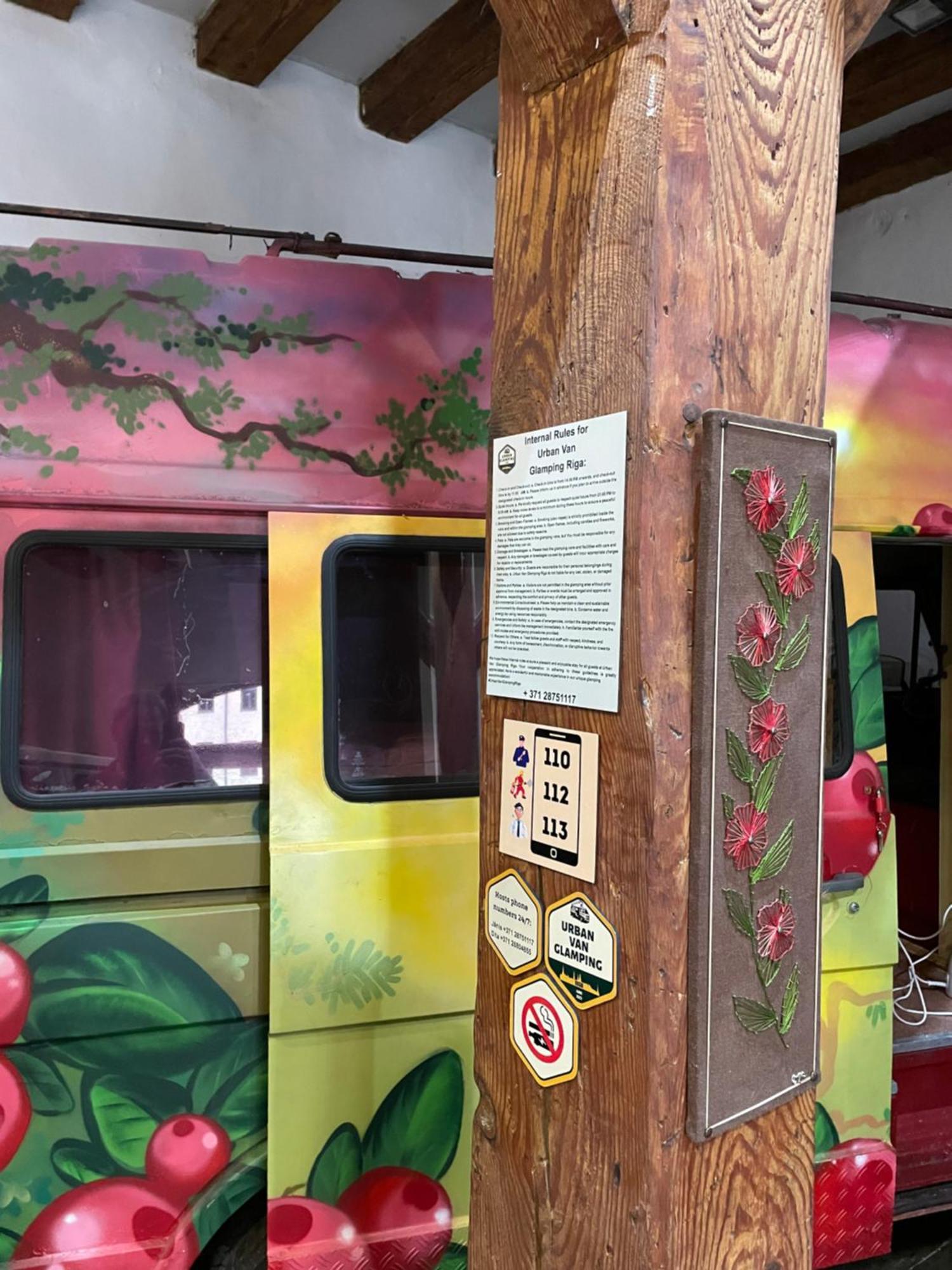Urban Van Glamping Ryga Zewnętrze zdjęcie